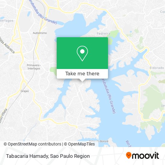 Tabacaria Hamady map