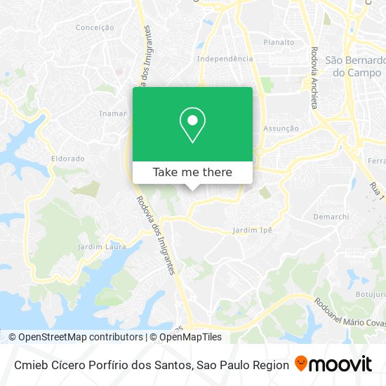 Cmieb Cícero Porfírio dos Santos map