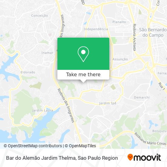 Bar do Alemão Jardim Thelma map