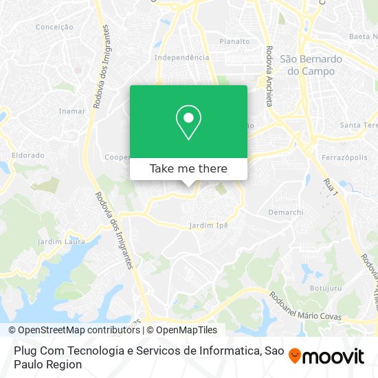 Plug Com Tecnologia e Servicos de Informatica map