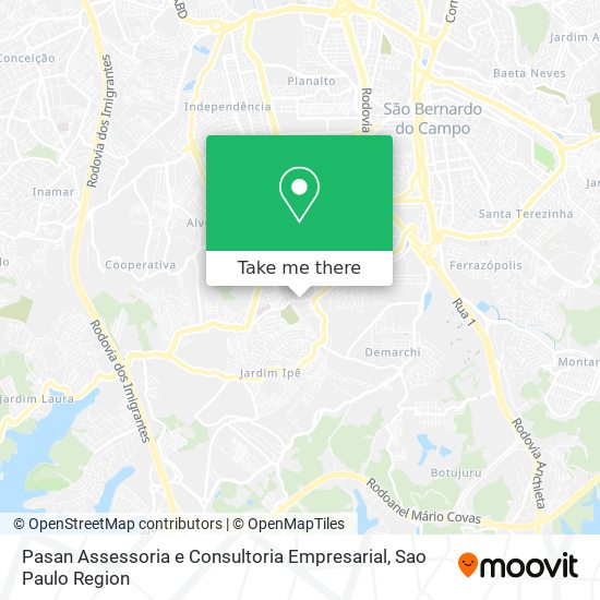 Pasan Assessoria e Consultoria Empresarial map