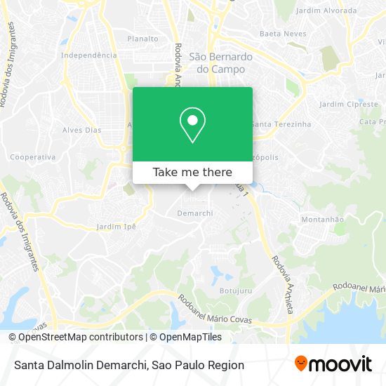 Santa Dalmolin Demarchi map