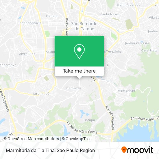 Marmitaria da Tia Tina map