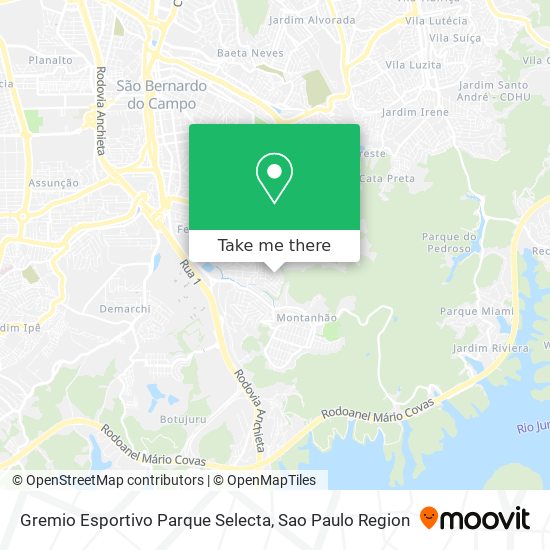 Gremio Esportivo Parque Selecta map