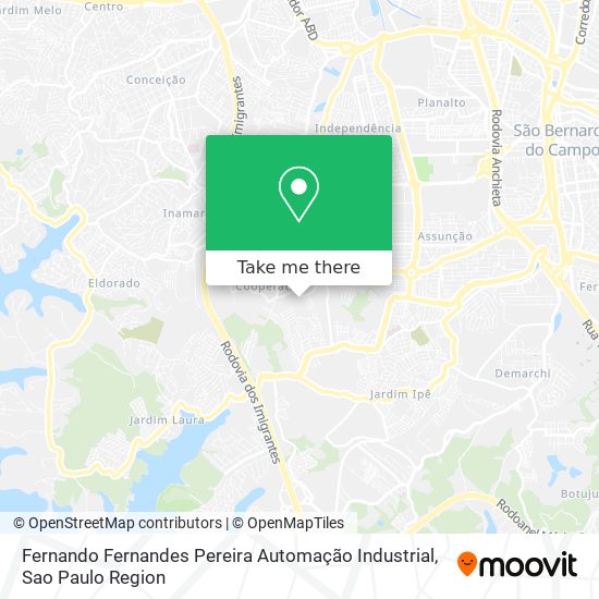 Mapa Fernando Fernandes Pereira Automação Industrial