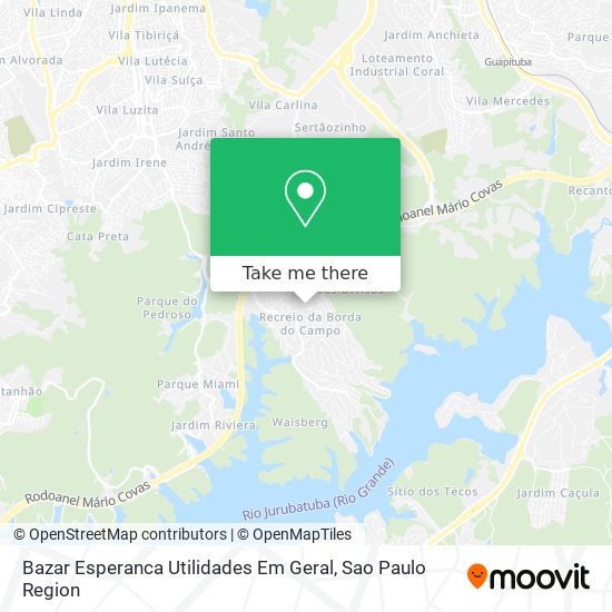 Bazar Esperanca Utilidades Em Geral map