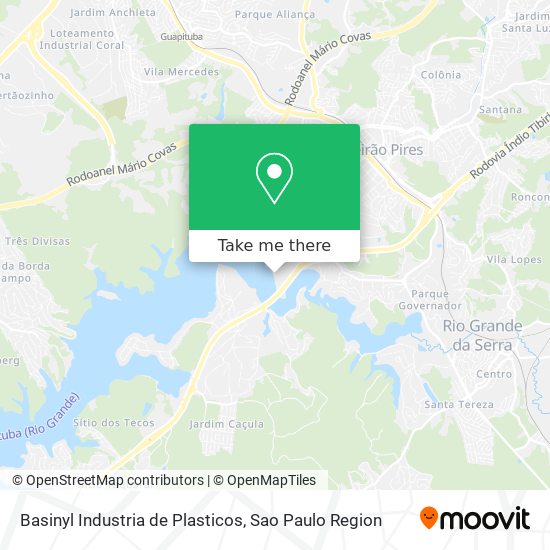 Basinyl Industria de Plasticos map