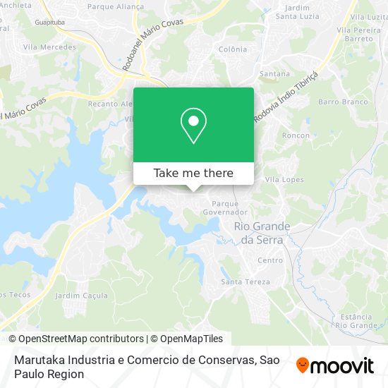 Marutaka Industria e Comercio de Conservas map