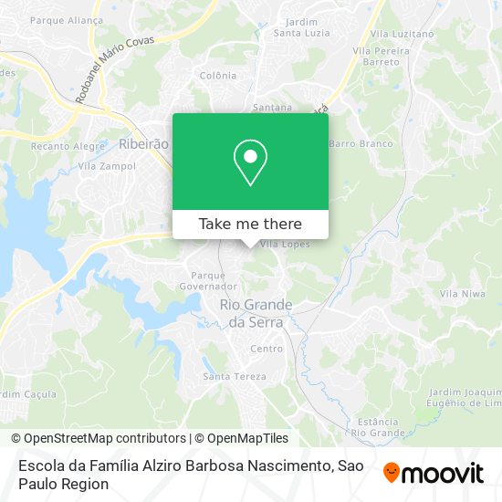 Escola da Família Alziro Barbosa Nascimento map