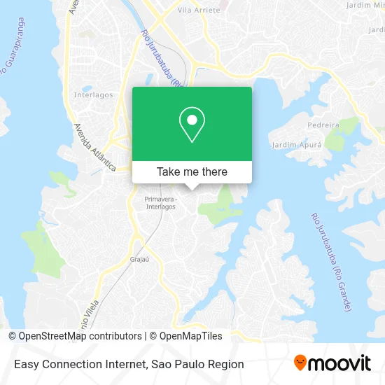 Easy Connection Internet map