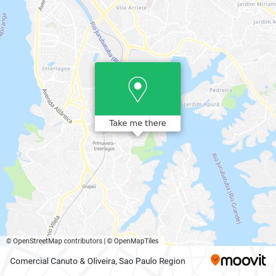 Comercial Canuto & Oliveira map