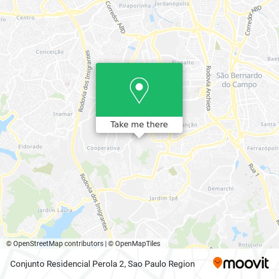 Mapa Conjunto Residencial Perola 2