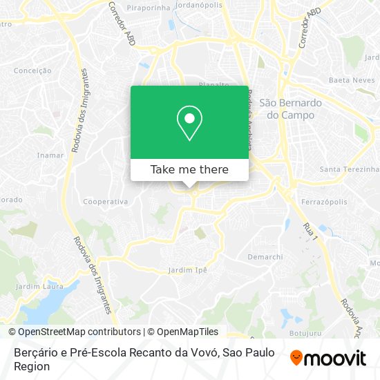 Berçário e Pré-Escola Recanto da Vovó map