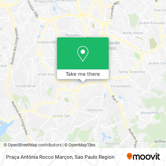 Praça Antônia Rocco Marçon map