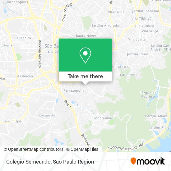 Colégio Semeando map