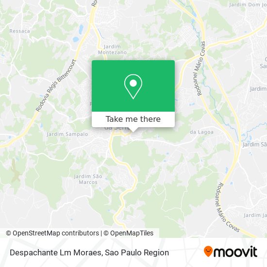 Mapa Despachante Lm Moraes