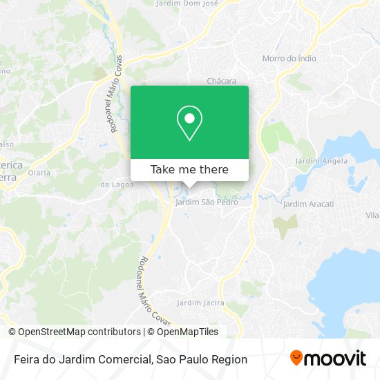 Mapa Feira do Jardim Comercial