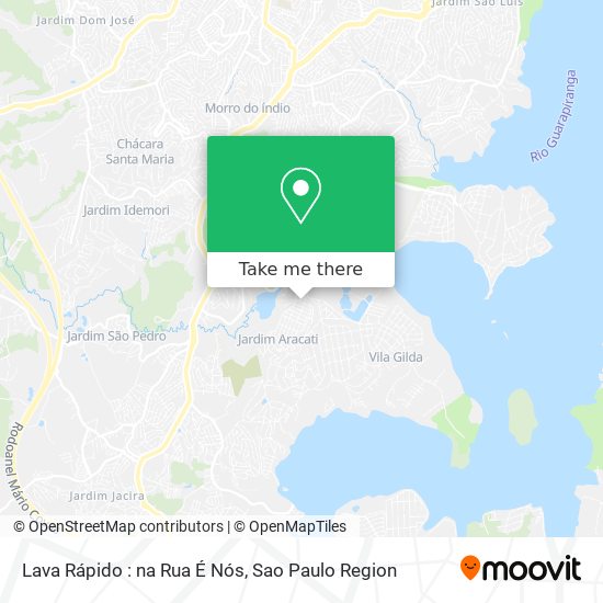 Lava Rápido : na Rua É Nós map