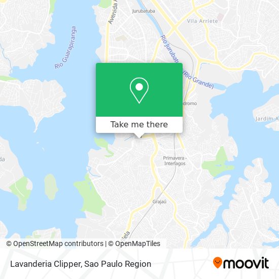 Lavanderia Clipper map