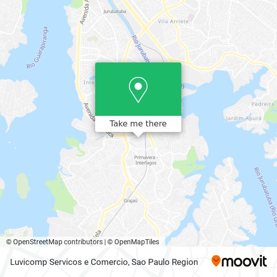 Luvicomp Servicos e Comercio map