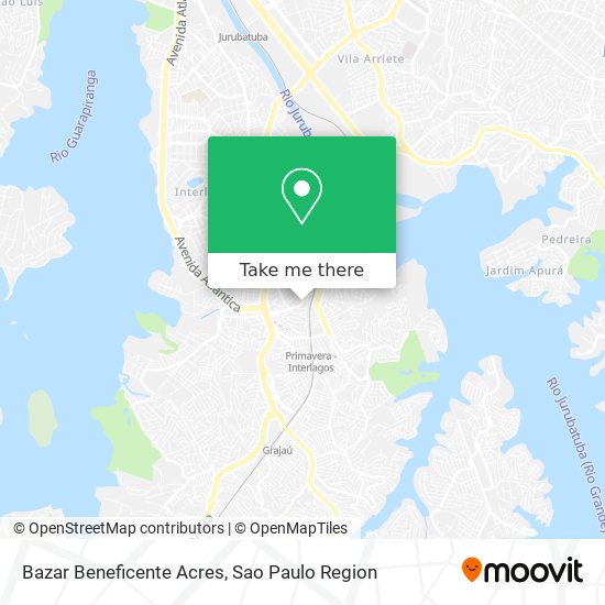 Bazar Beneficente Acres map