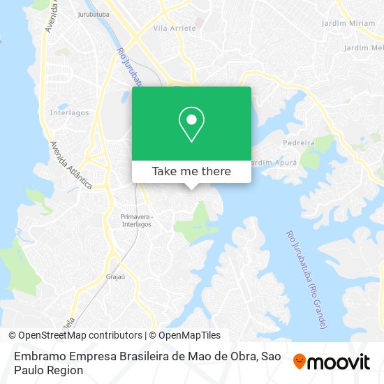 Embramo Empresa Brasileira de Mao de Obra map