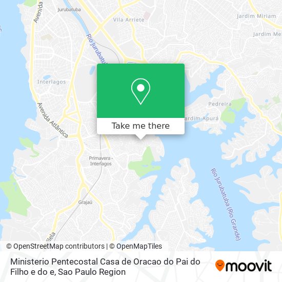 Ministerio Pentecostal Casa de Oracao do Pai do Filho e do e map