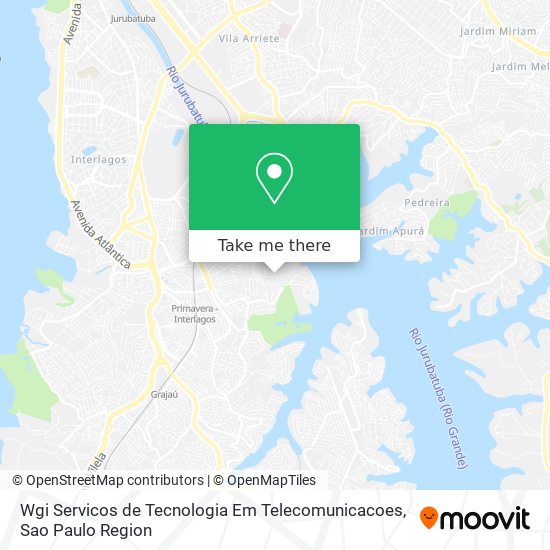 Mapa Wgi Servicos de Tecnologia Em Telecomunicacoes