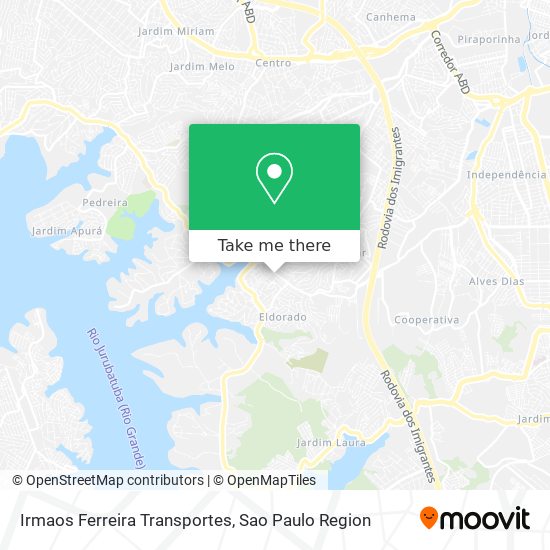Irmaos Ferreira Transportes map