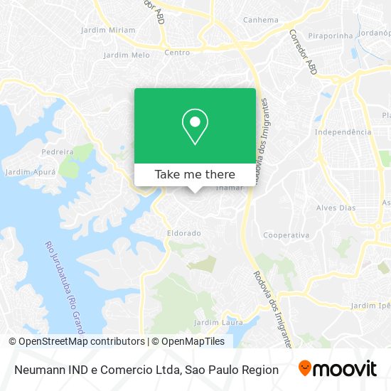 Mapa Neumann IND e Comercio Ltda