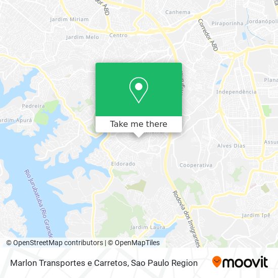 Marlon Transportes e Carretos map