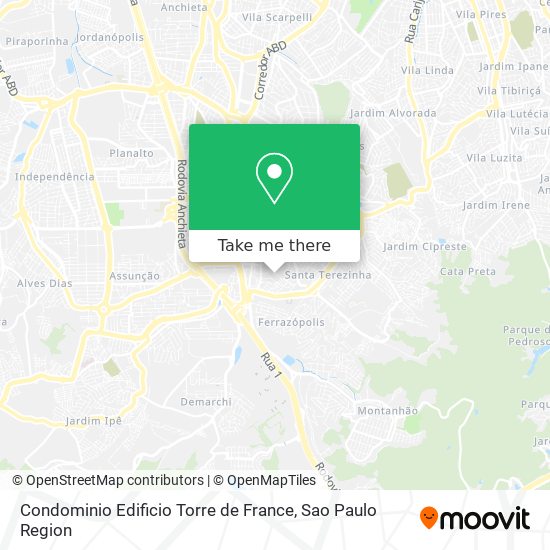Condominio Edificio Torre de France map