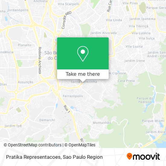 Pratika Representacoes map