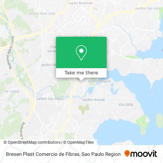 Mapa Bresen Plast Comercio de Fibras