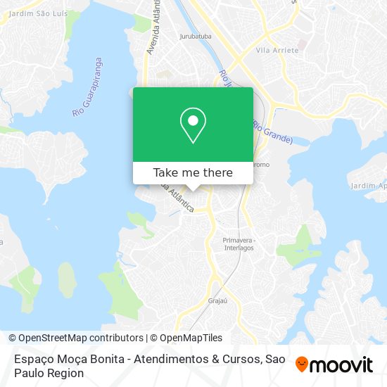 Espaço Moça Bonita - Atendimentos & Cursos map