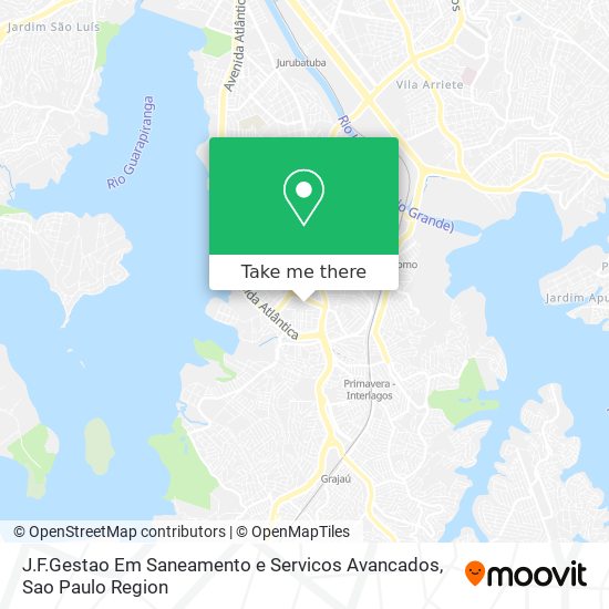 J.F.Gestao Em Saneamento e Servicos Avancados map