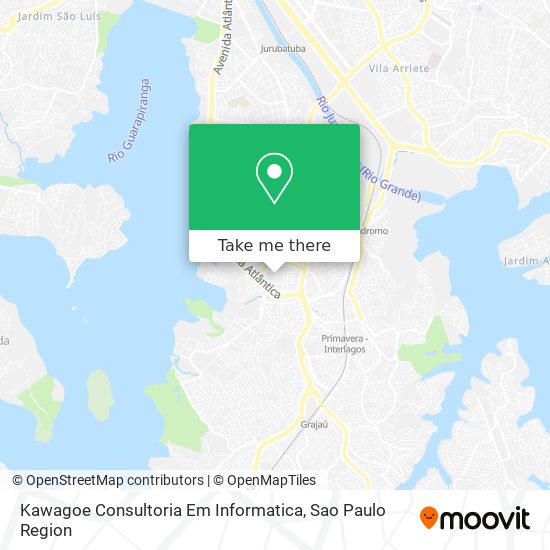 Kawagoe Consultoria Em Informatica map