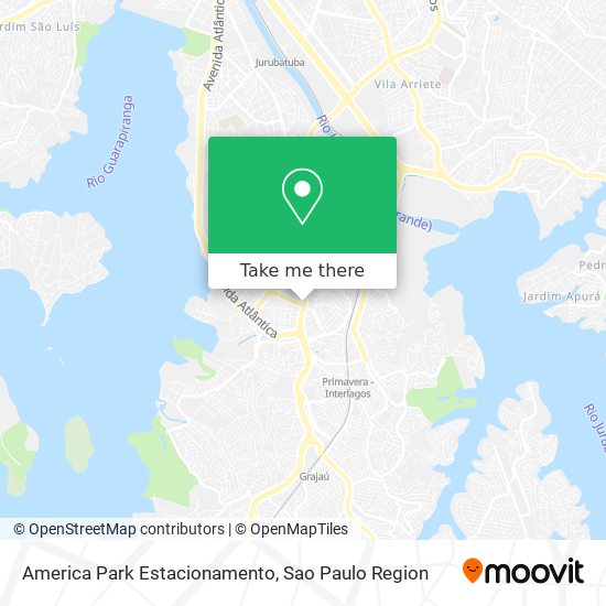America Park Estacionamento map