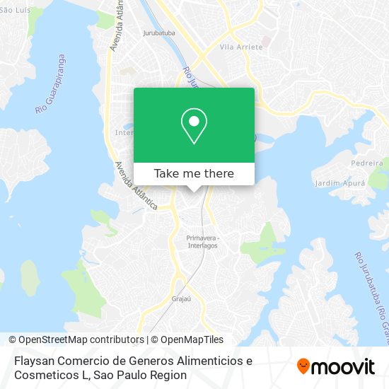 Flaysan Comercio de Generos Alimenticios e Cosmeticos L map
