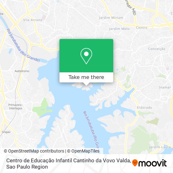 Centro de Educação Infantil Cantinho da Vovo Valda map