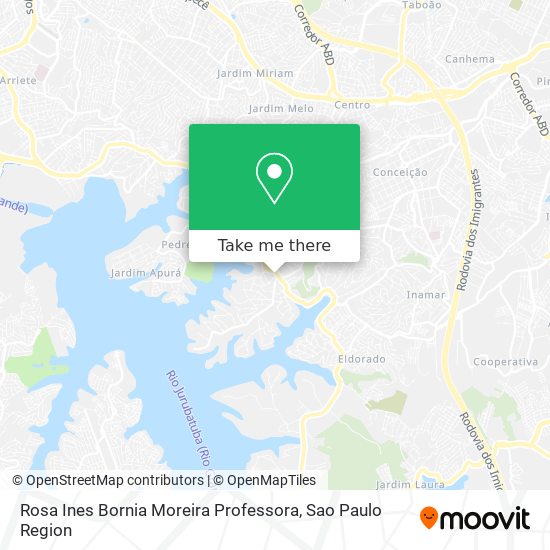 Rosa Ines Bornia Moreira Professora map