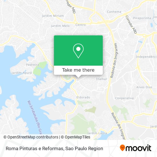 Roma Pinturas e Reformas map