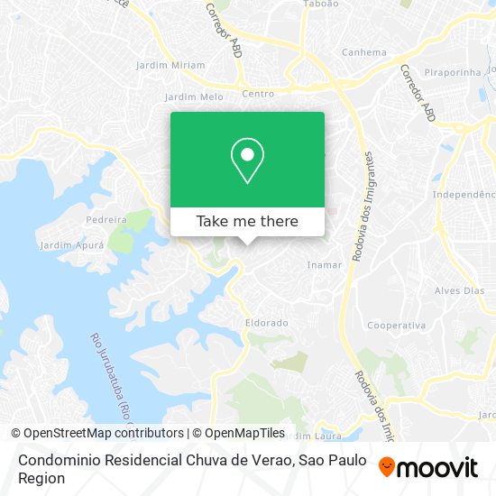 Condominio Residencial Chuva de Verao map
