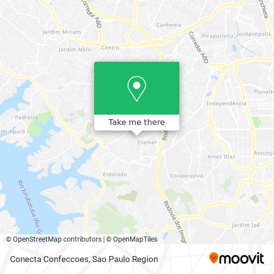 Conecta Confeccoes map