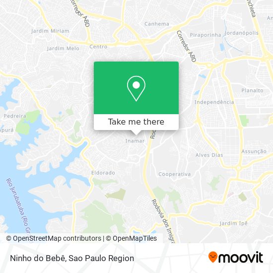 Ninho do Bebê map