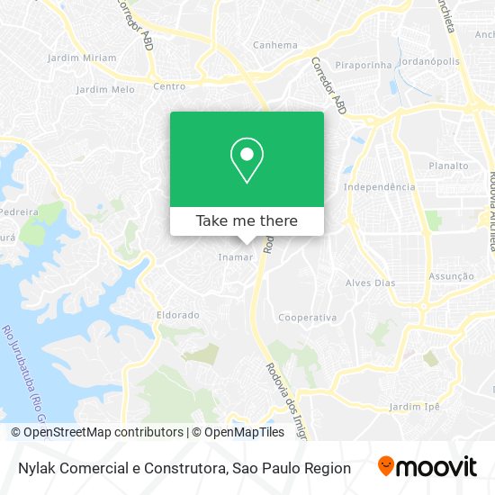 Nylak Comercial e Construtora map