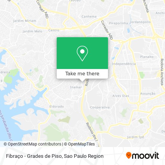 Fibraço - Grades de Piso map
