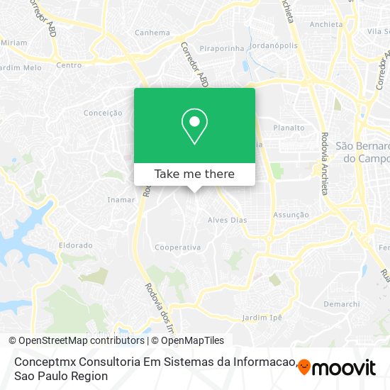 Conceptmx Consultoria Em Sistemas da Informacao map