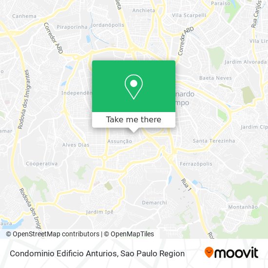 Mapa Condominio Edificio Anturios