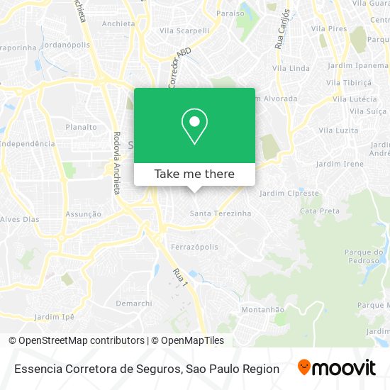 Essencia Corretora de Seguros map
